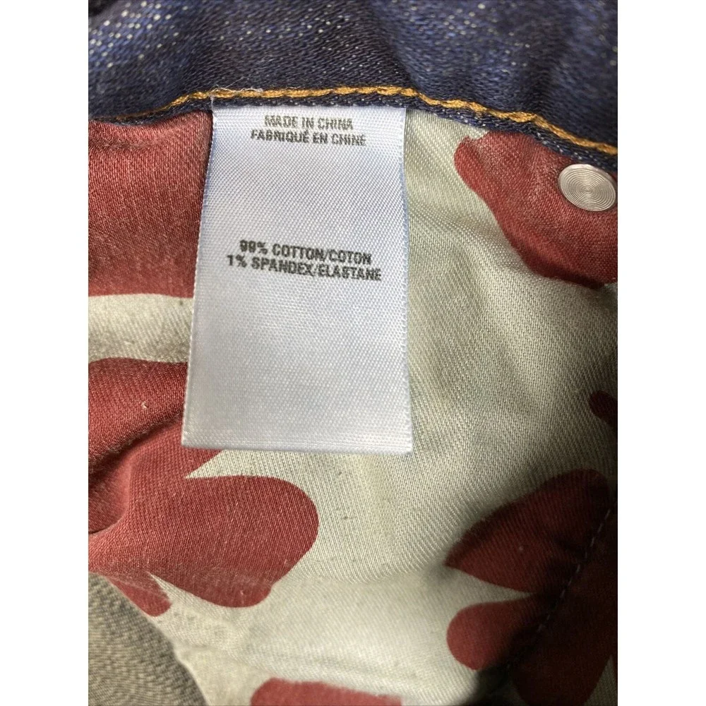 Lucky Brand Men's Dark Wash 361 Vintage Straight Denim Jeans - 36 Short Inseam - Picture 4 of 4